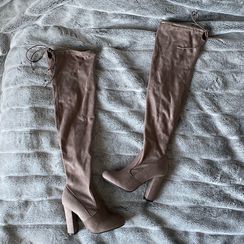 Thigh high boots